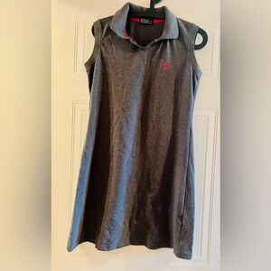 🐎Polo by Ralph Lauren gray Sleeveless Mini Dress. Medium